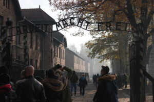 Besök i det f.d. koncentrations- och förintelselägret Auschwitz-Birkenau. Foto: Jan Kristoffersson 